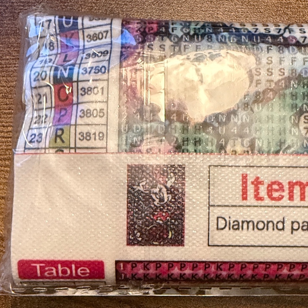 Diamond Painting Kit with Colorful Beads